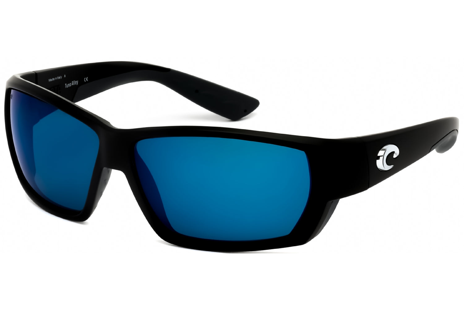 Costa Del Mar Tuna Alley Sunglasses Matte Black; Gray 580P